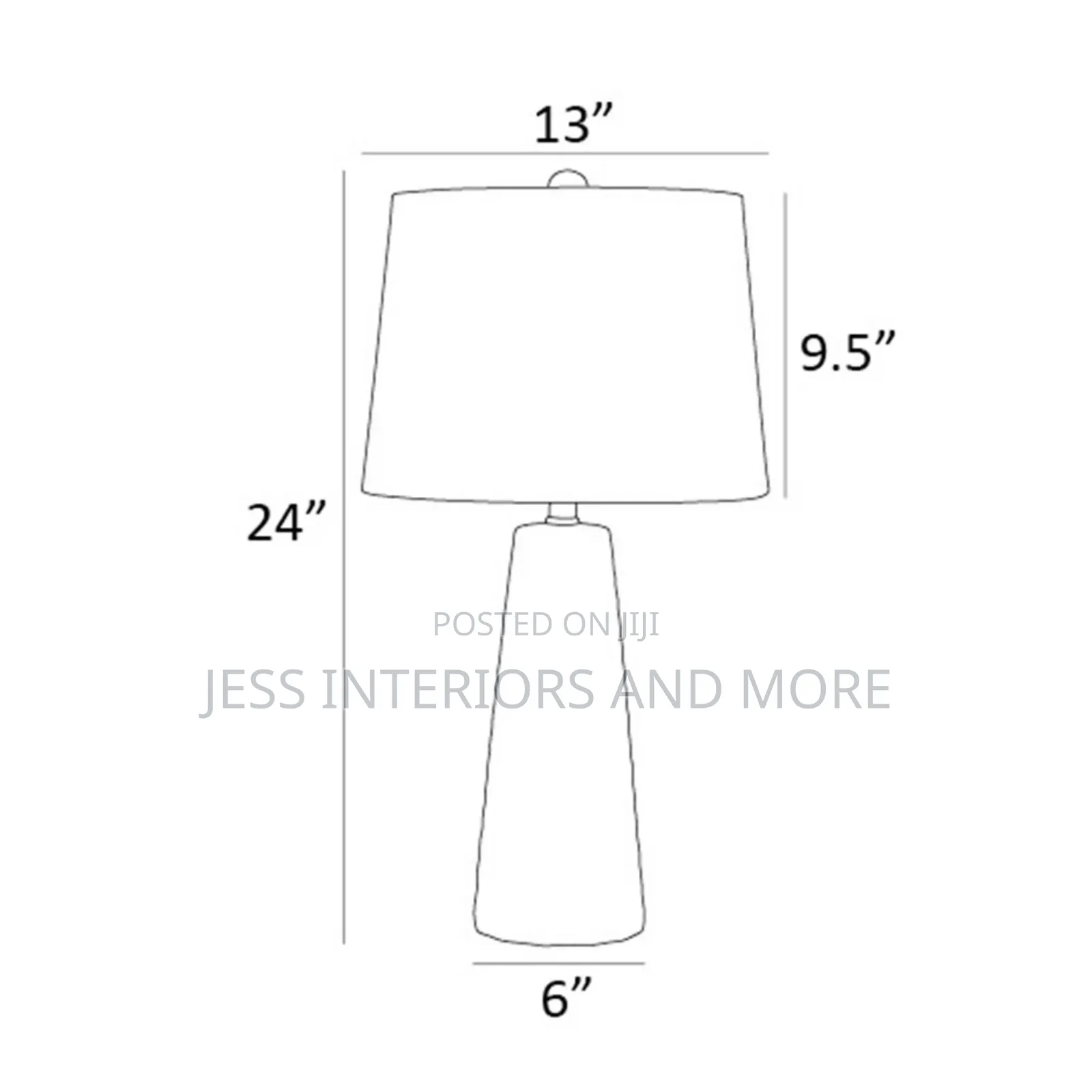 Table Lamp Set of 2 (Marble Base)
