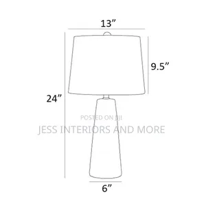 Table Lamp Set of 2 (Marble Base)