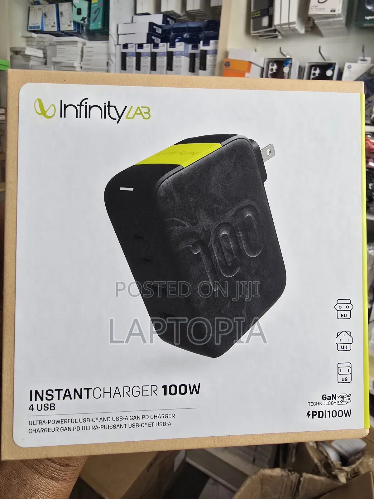 Jbl 100w Gan Charger With 4 Ports
