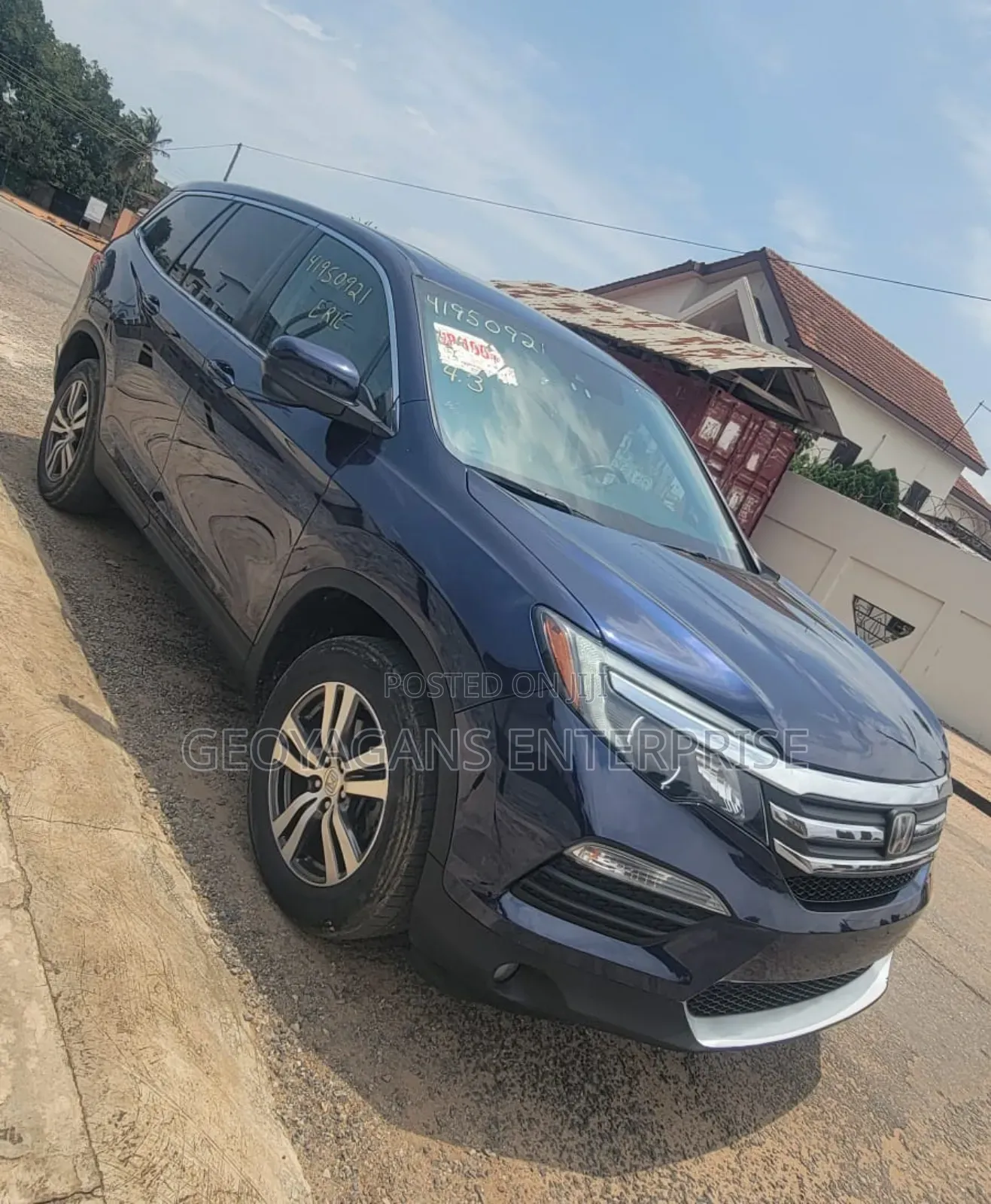 Honda Pilot EX-L AWD 2018 Blue