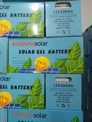 12v200ah Solar Gel Battery