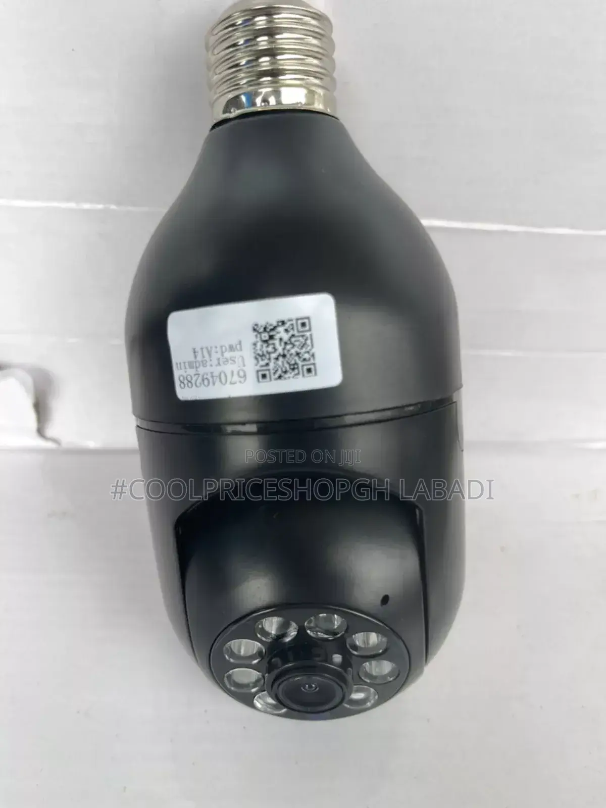 Wireless Bulb CCTV Camera
