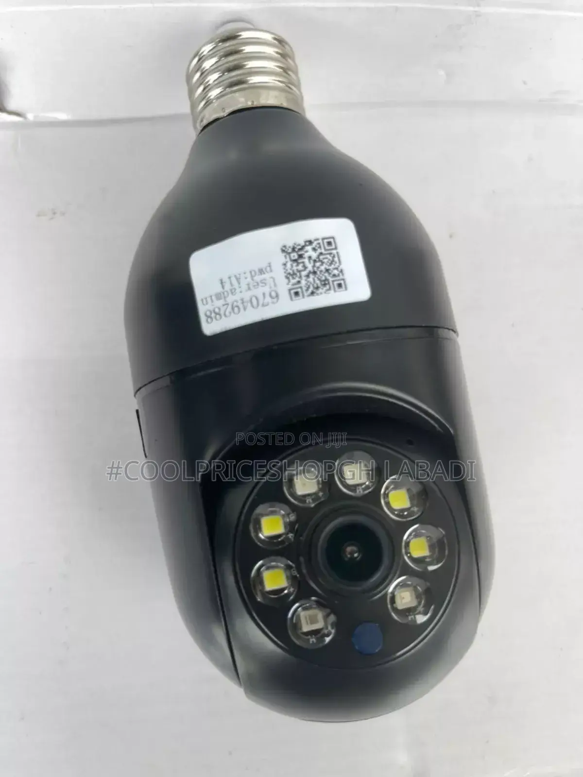 Wireless Bulb CCTV Camera