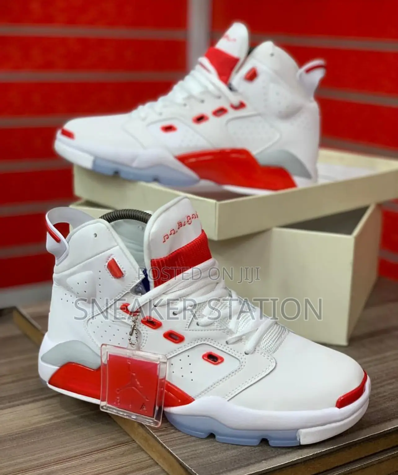 Air Jordan Retro 6 Chicago White/Red