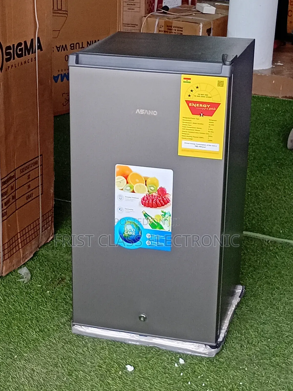 Energy Efficient Asano Refrigerator 3stars Rating System