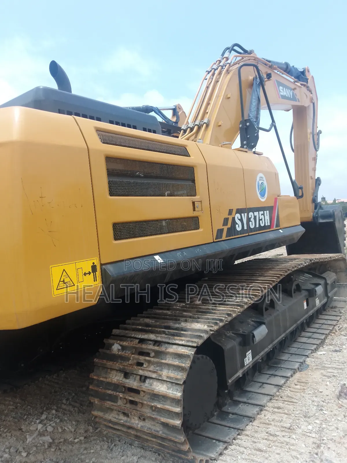 Sany375h Excavator, 37.5tonnes Capacity, for Rock Excavation Mining,
