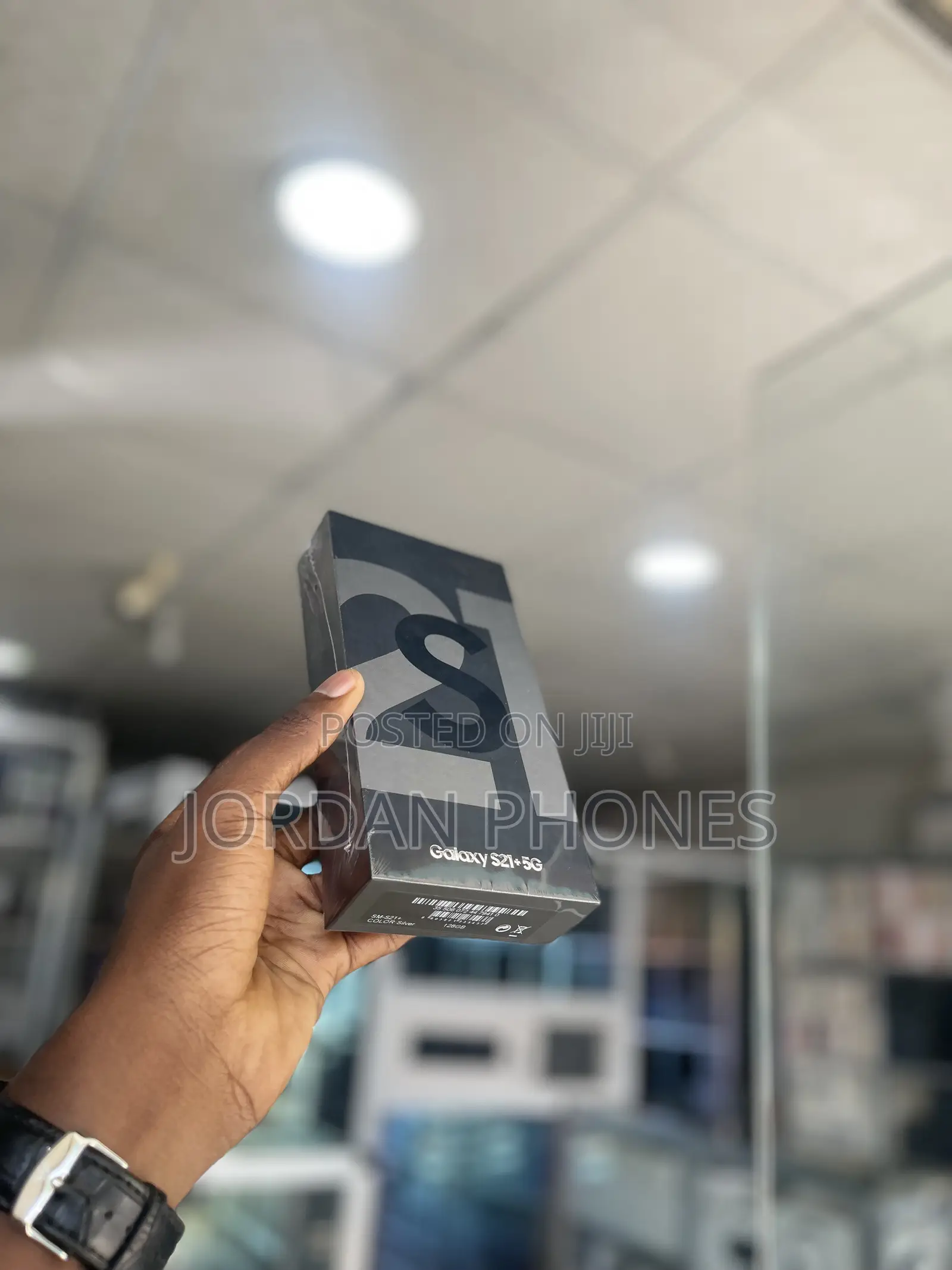 New Samsung Galaxy S21+ 5G 128 GB Silver