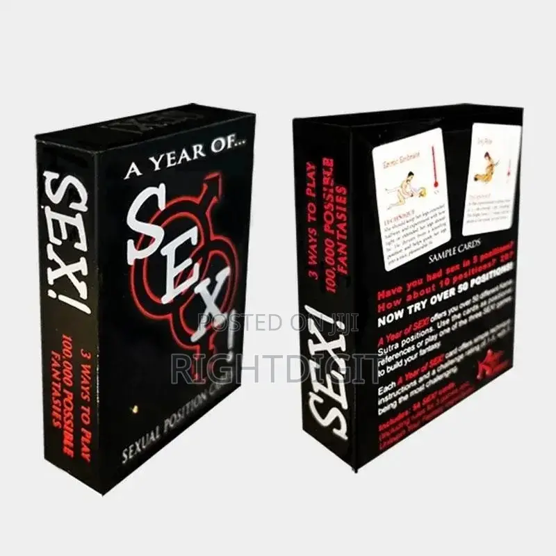 Adult Game Cards – 52 Sexual Position Cards
