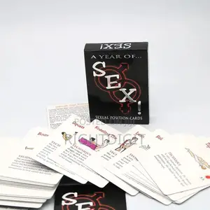 Adult Game Cards – 52 Sexual Position Cards