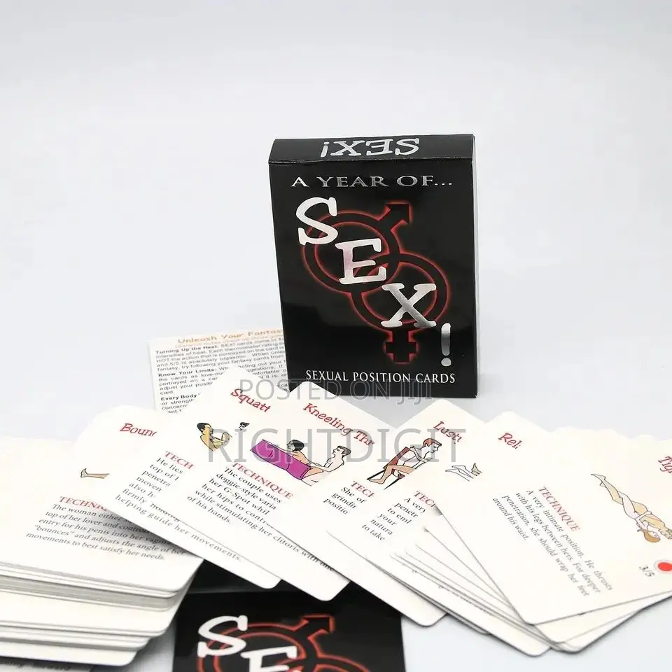 Adult Game Cards – 52 Sexual Position Cards