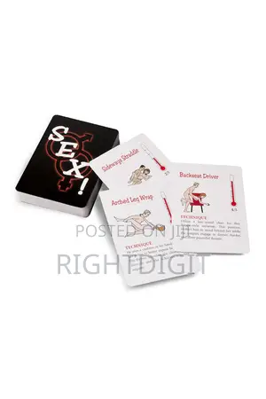 Adult Game Cards – 52 Sexual Position Cards