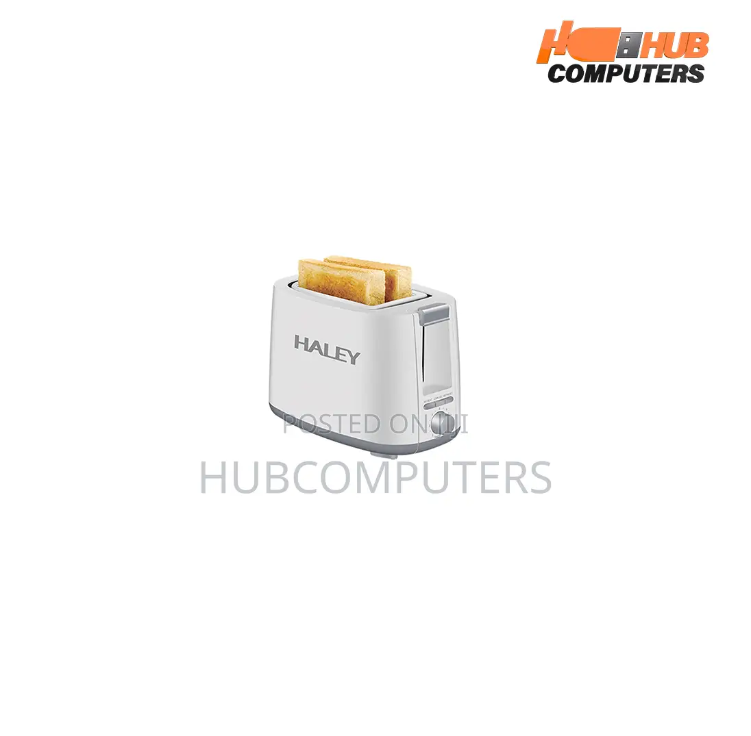 Haley -Hy-9602 Toaster Two Slice White 800w
