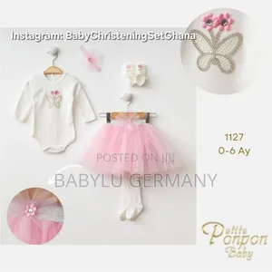 Baby Girl 5 Piece Pink Tulle Tutu Skirt Gift Box
