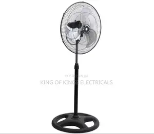 18-Inch Standing Fan – Powerful Cooling for Home Office