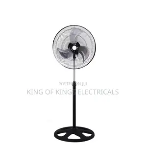18-Inch Standing Fan – Powerful Cooling for Home Office
