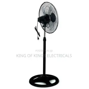 18-Inch Standing Fan – Powerful Cooling for Home Office