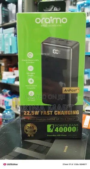 Oraimo Powerbank 40000mah