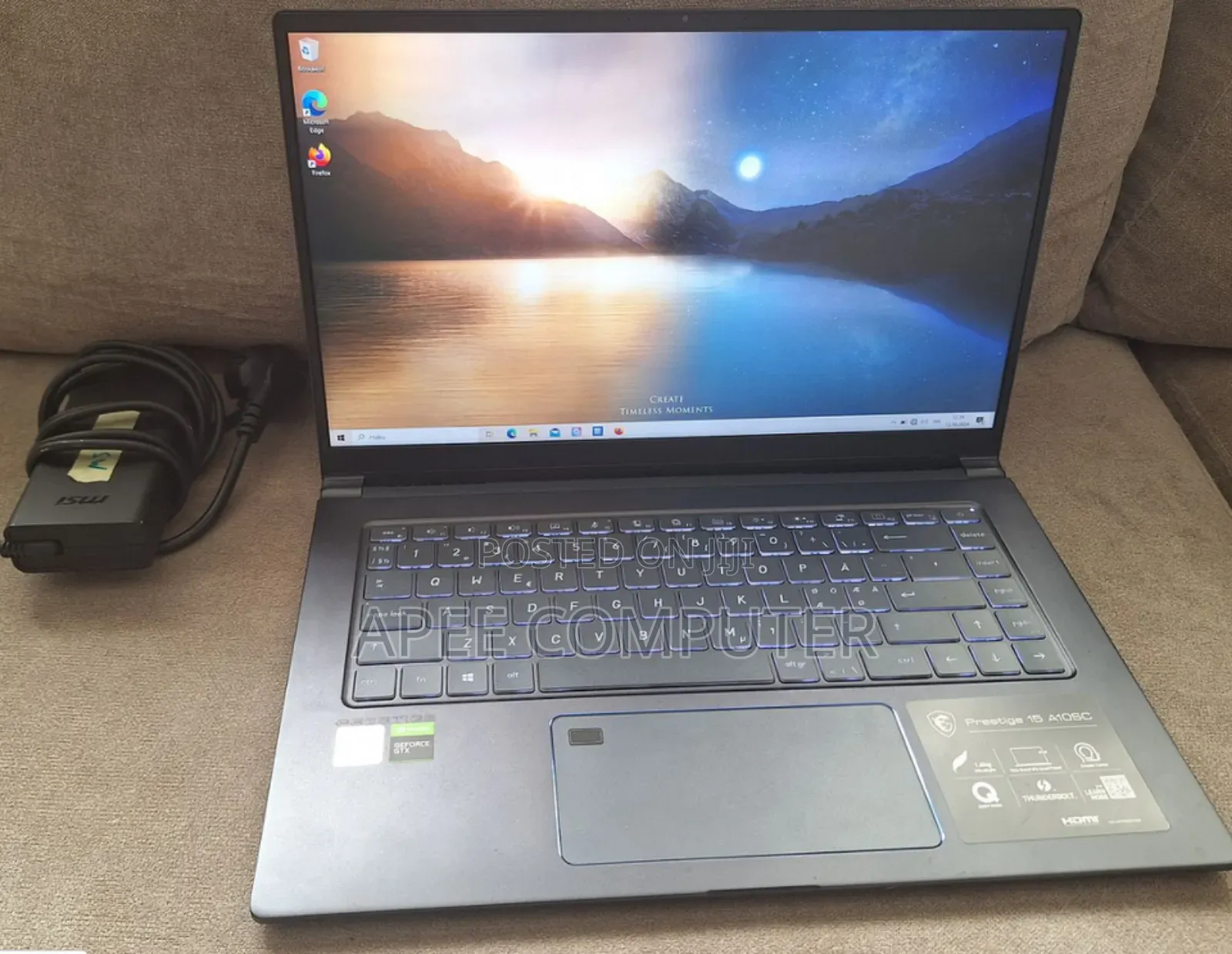 Laptop MSI 32GB Intel Core I7 SSD 512GB
