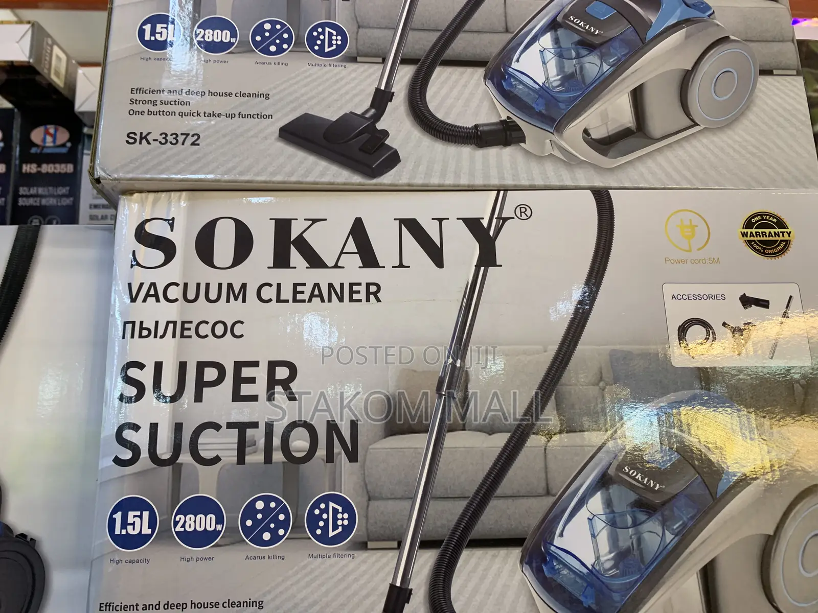 Sokany Vacuum Cleaner - 2600w