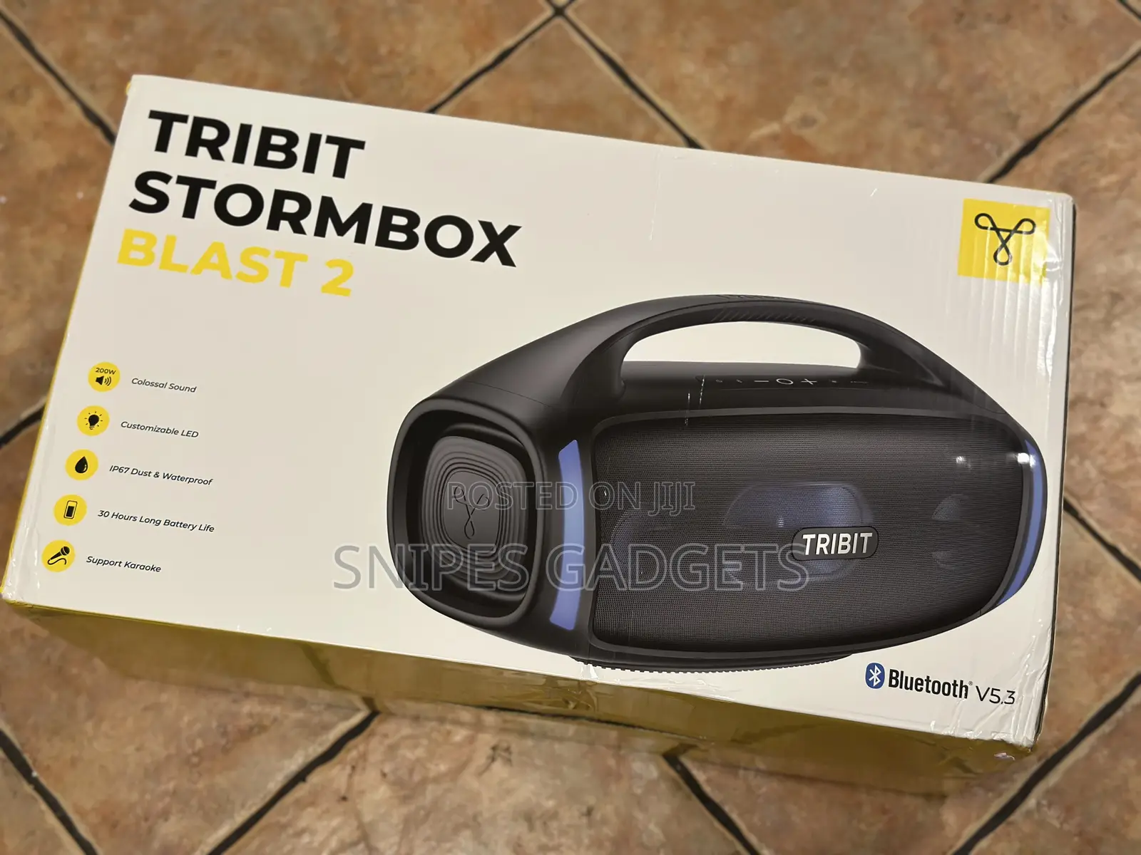 Tribit Stormbox Blast 2 Portable Bluetooth Speaker (200 Watts)