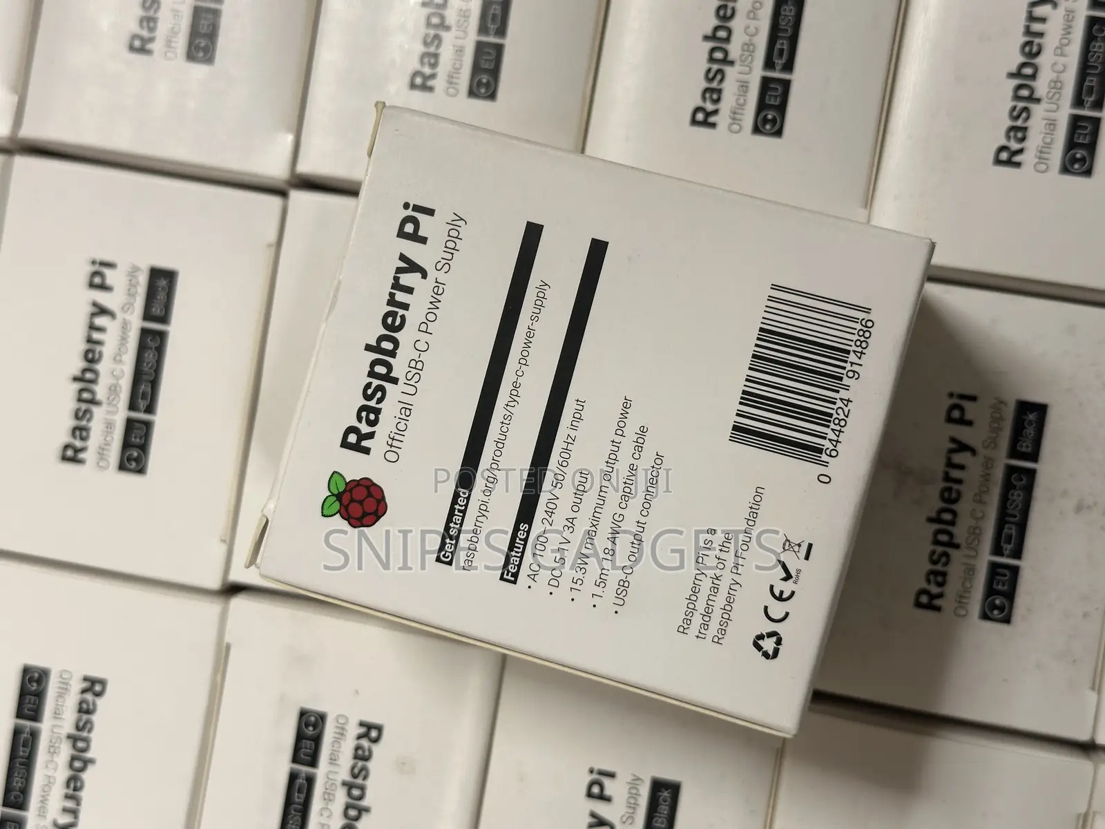 Raspberry Pi Usb Type C Phone Chargers (15.3 Watts)