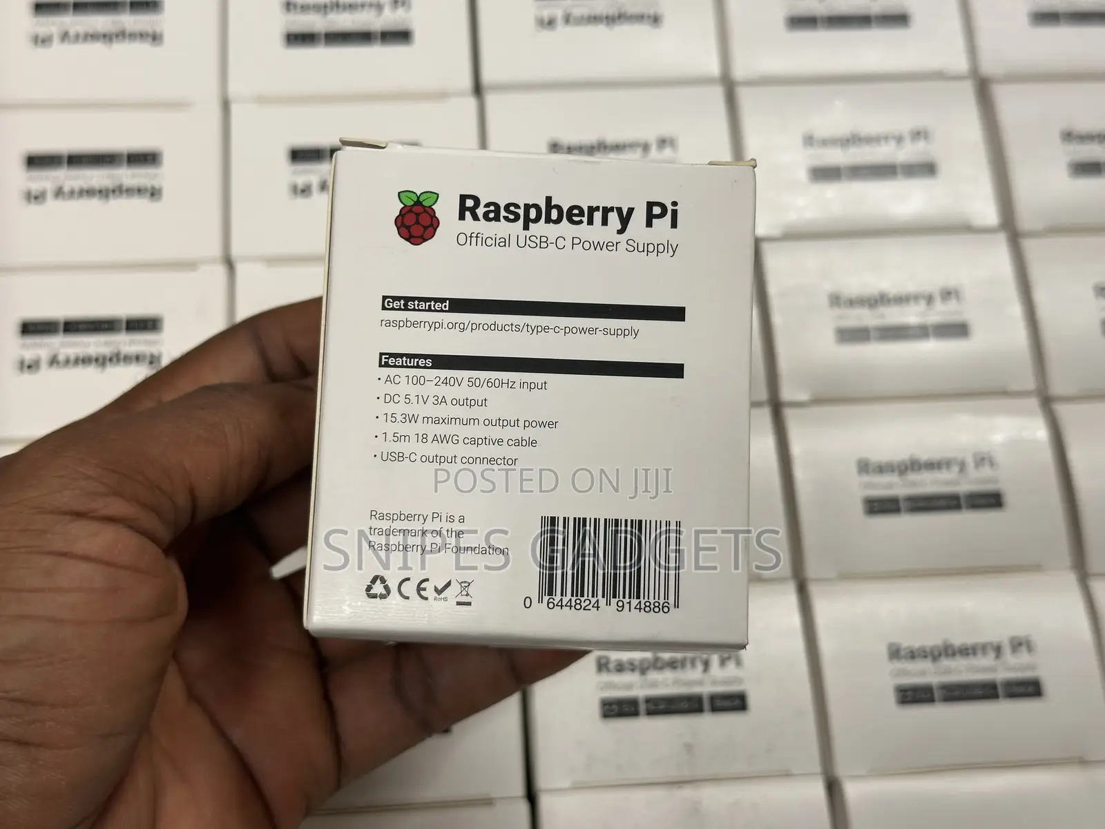 Raspberry Pi Usb Type C Phone Chargers (15.3 Watts)