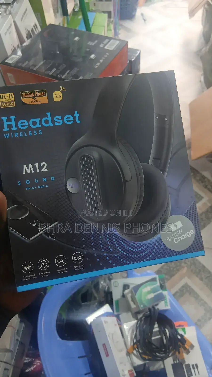Original Headset With Built-in Power Bank