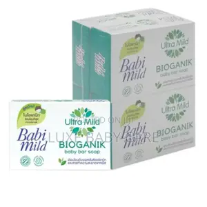 Babi Mild Ultra Mild Bioganik Baby Bar Soap.