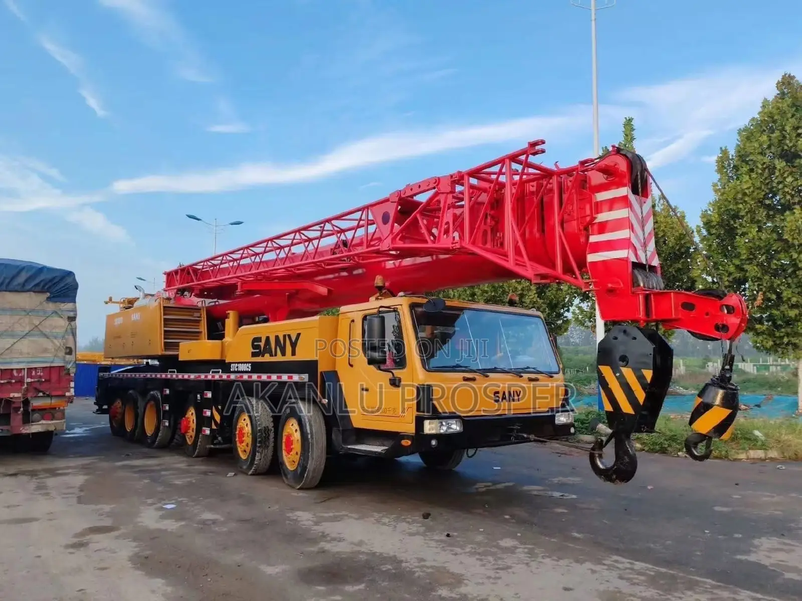 Rent Cranes, Concrete Mixers, Dump Trucks, Flat Body, Water Tankers