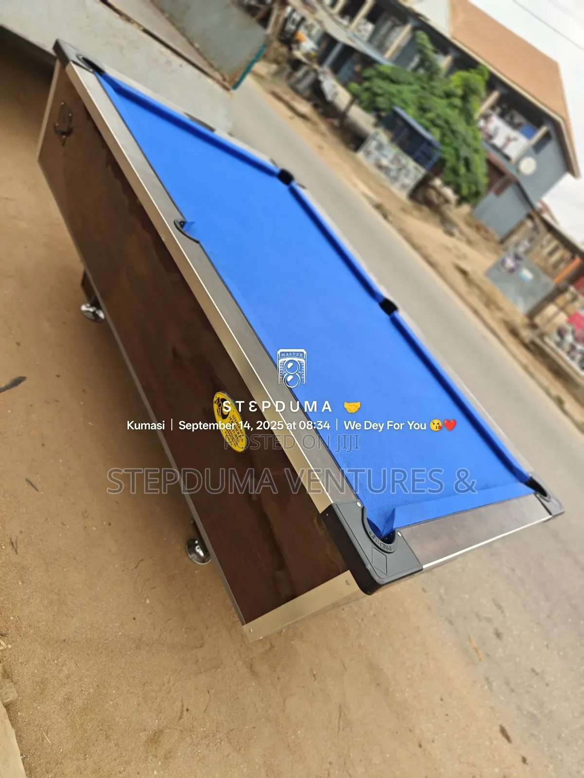 Marine Board Snooker Table