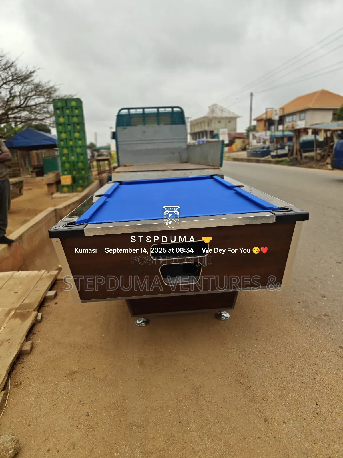Marine Board Snooker Table