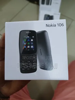 New Nokia 106 Black
