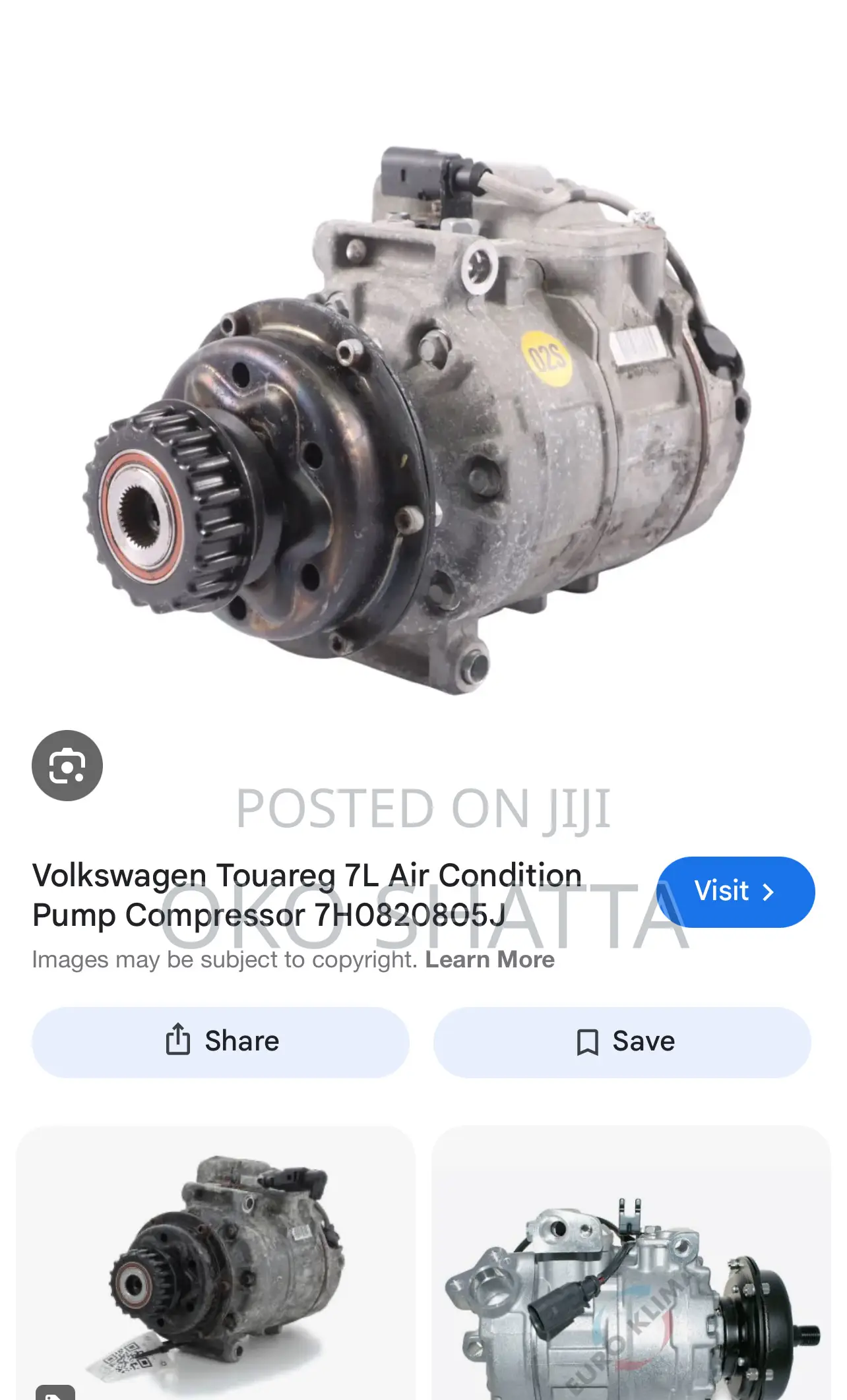 Touareg Ac Compressor 7l For All Vw