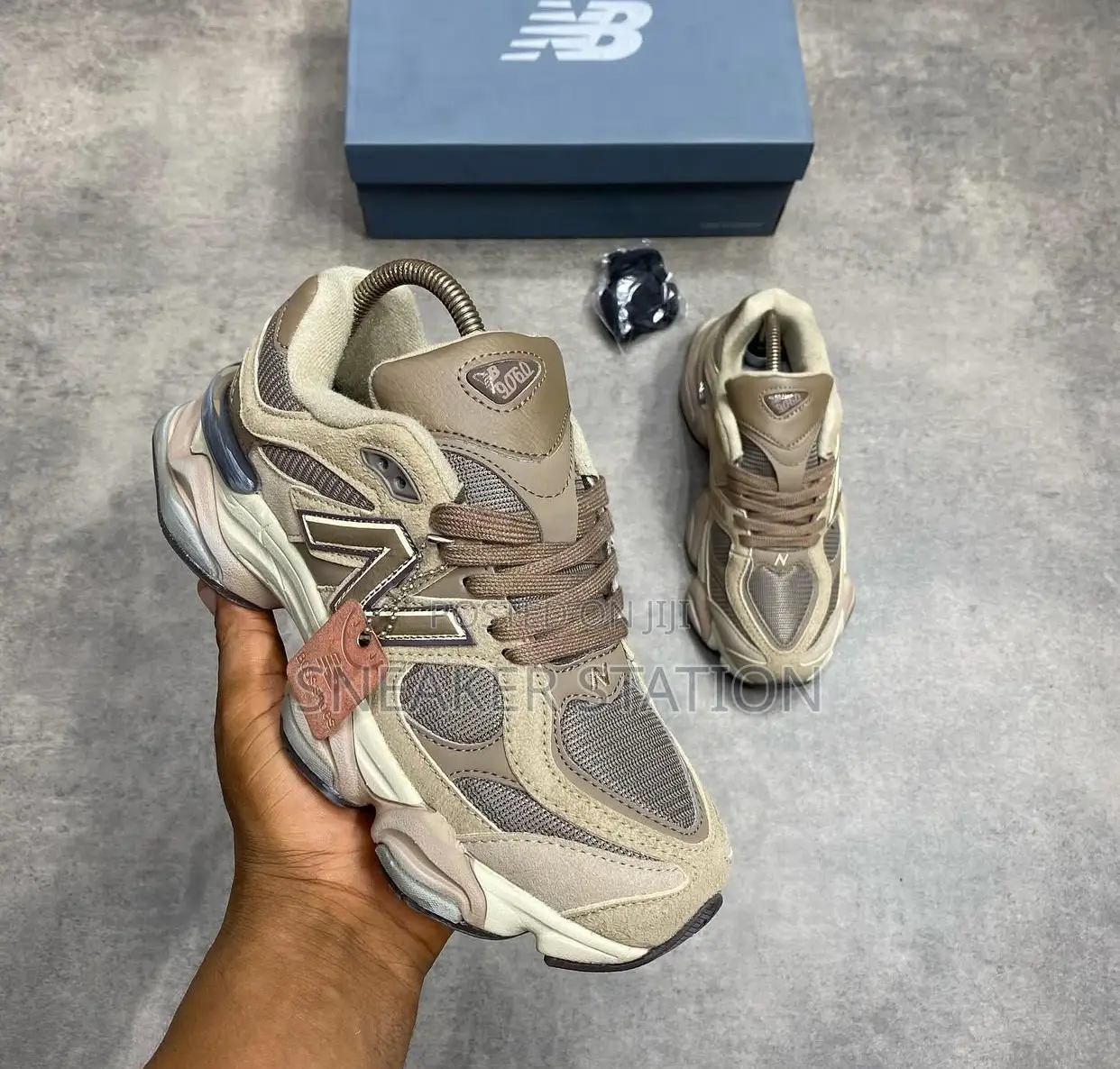 Authentic New Balance 9060 All Brown