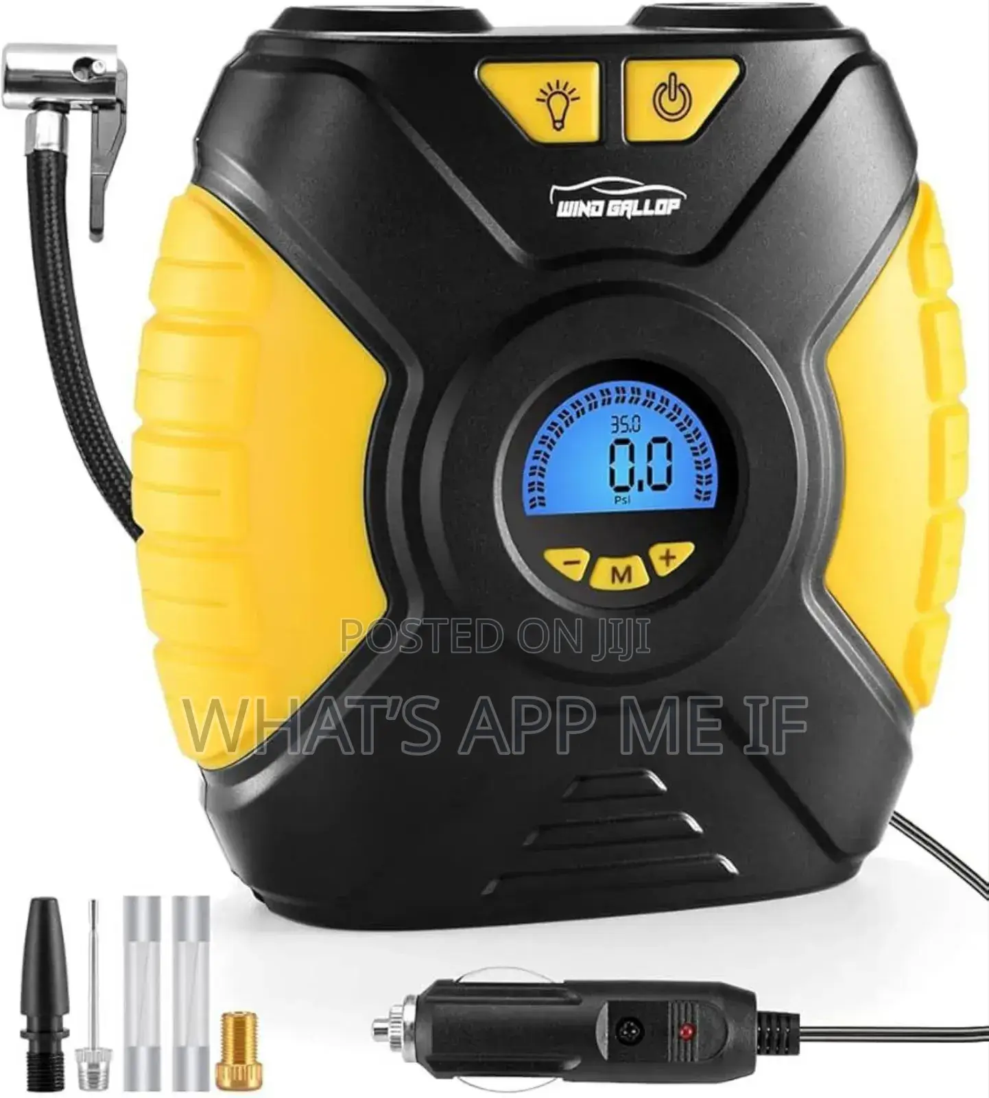 Windgallop Digital Tyre Inflator Air Compessor