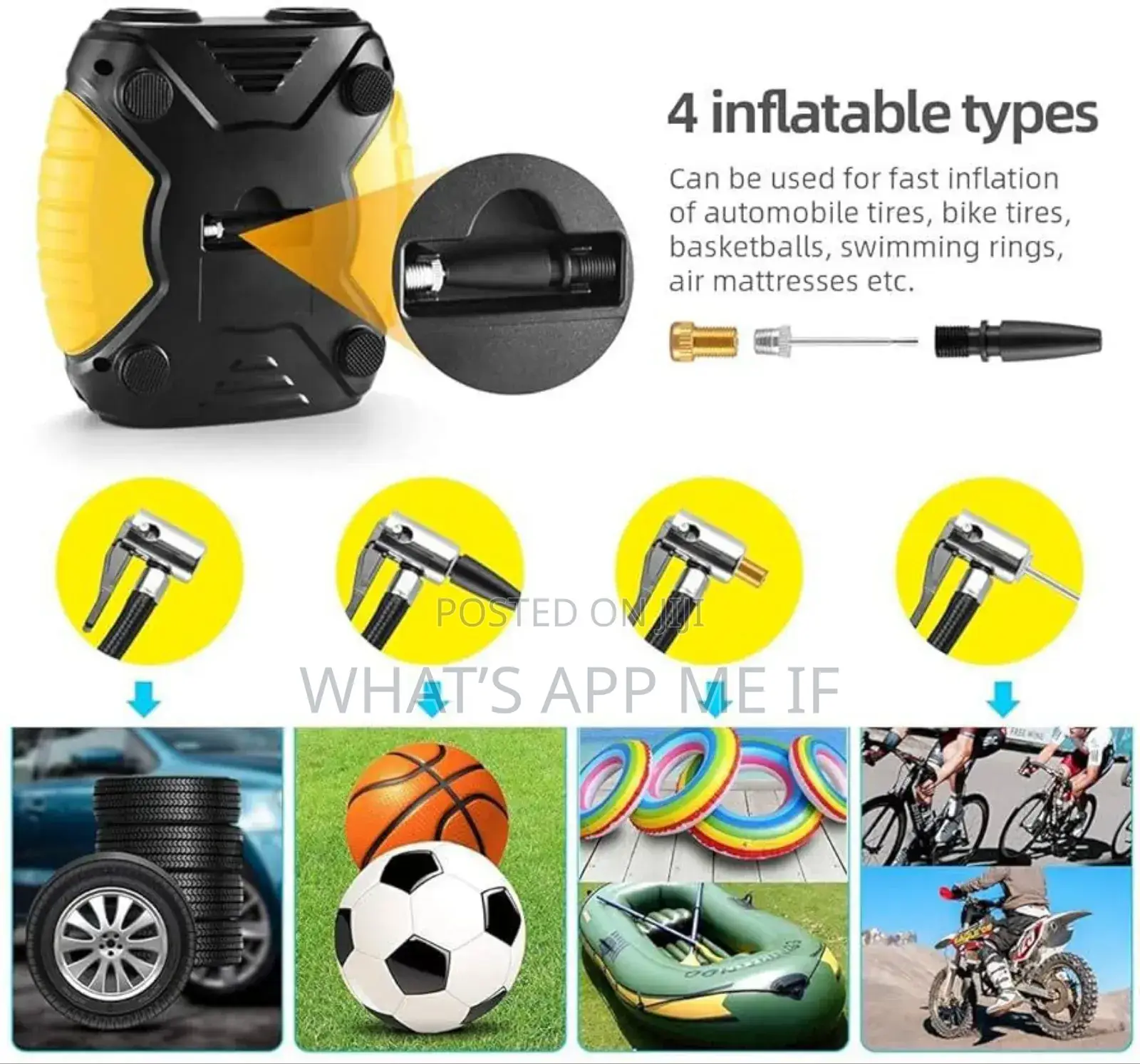 Windgallop Digital Tyre Inflator Air Compessor