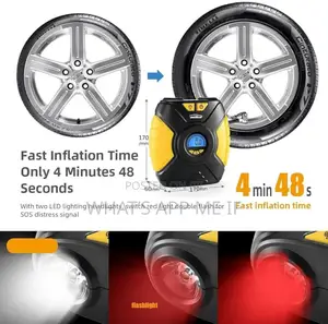 Windgallop Digital Tyre Inflator Air Compessor