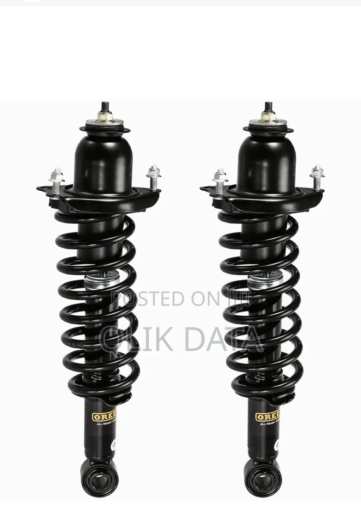 Toyota Corolla Rear Complete Shocks And Coil Spring “Premium Quality”