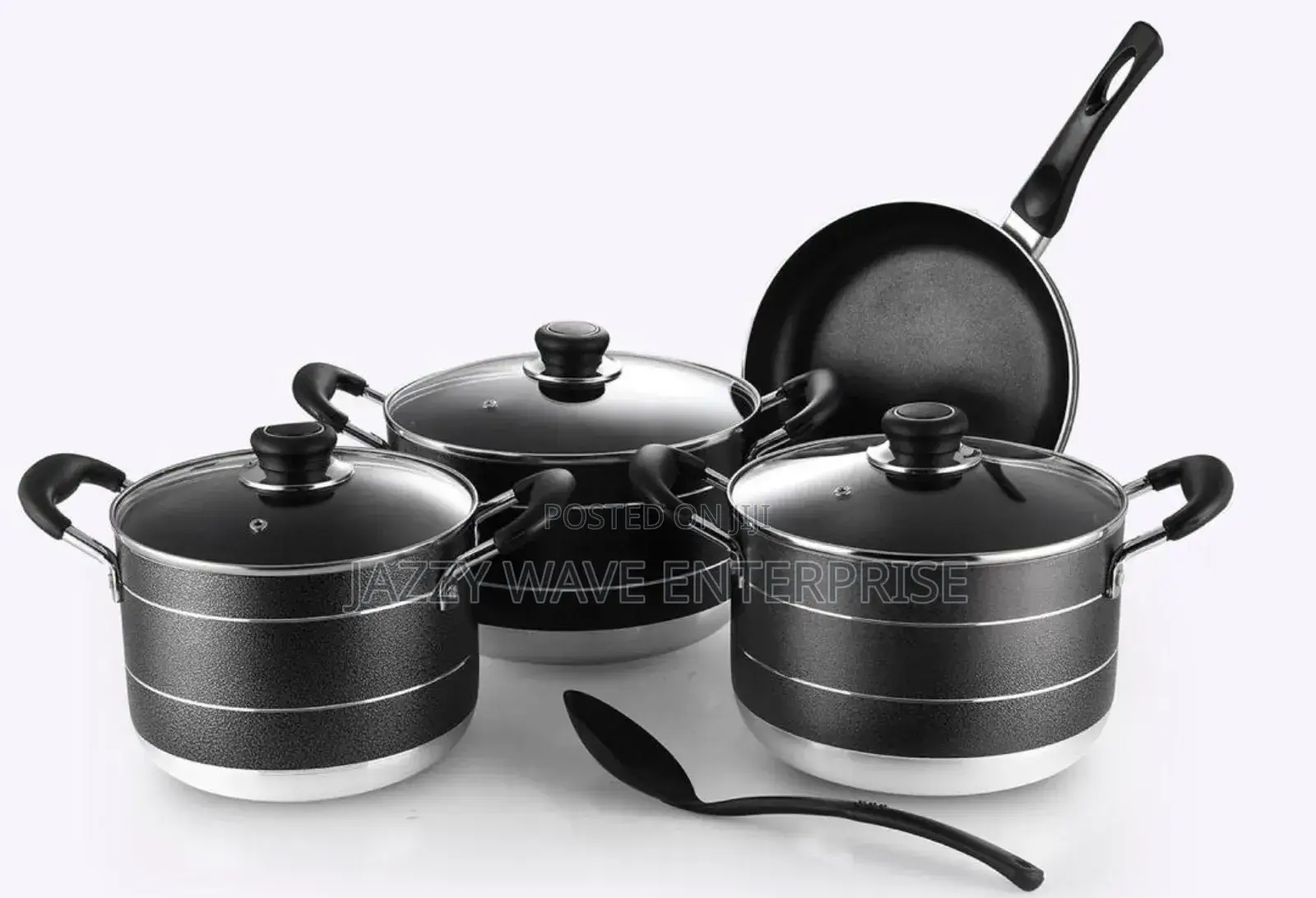 Nonstick Silver Set