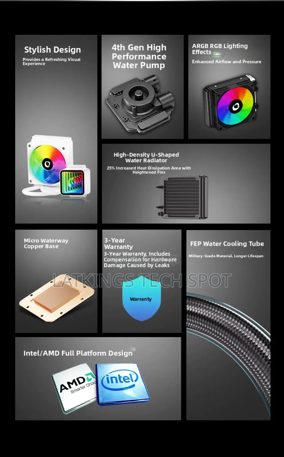 Zero Master V120 Argb Liquid Cooler