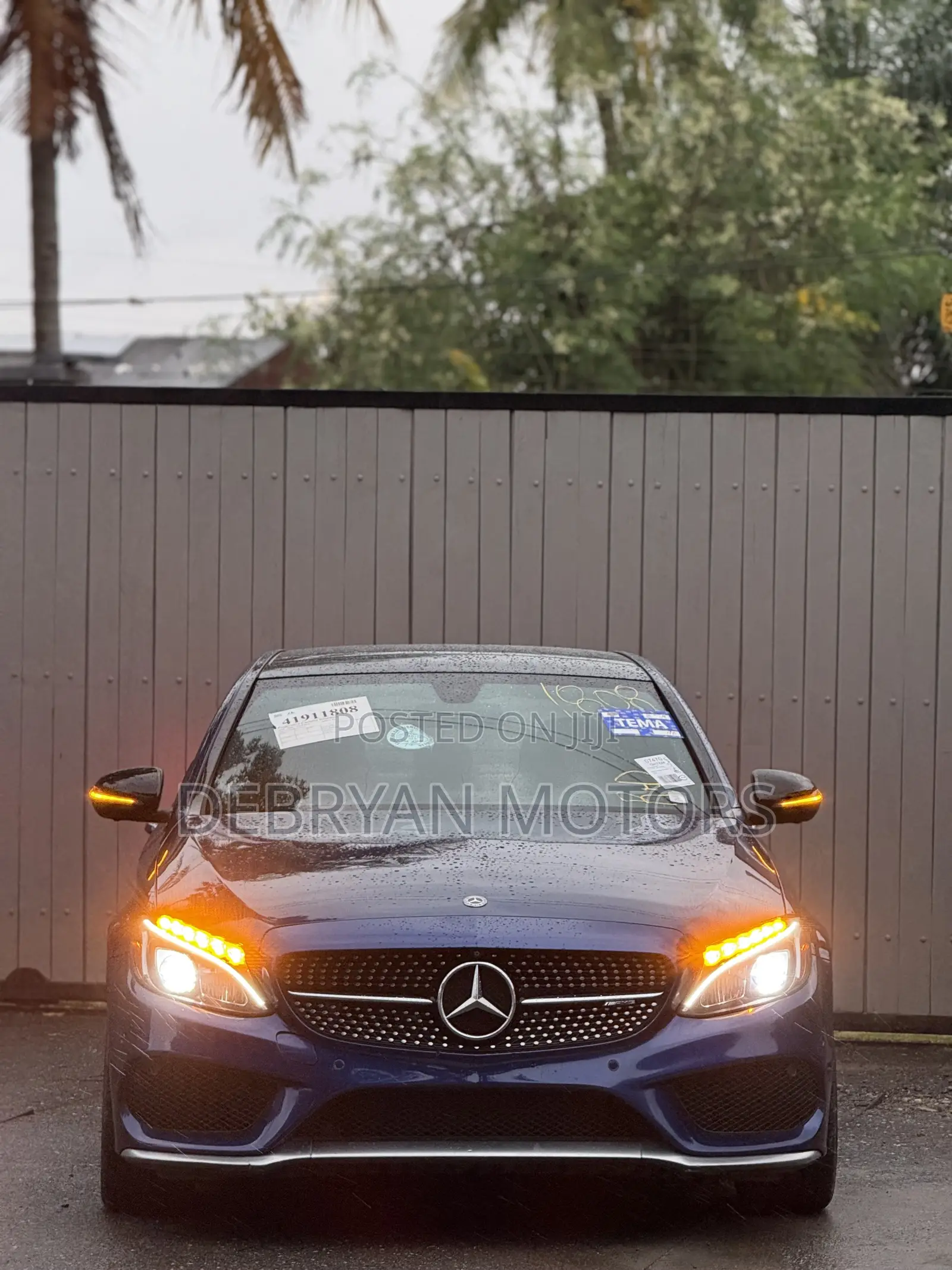 Mercedes-Benz C43 4Matic Sedan AWD (3.0L V6 9AM) 2018 Blue