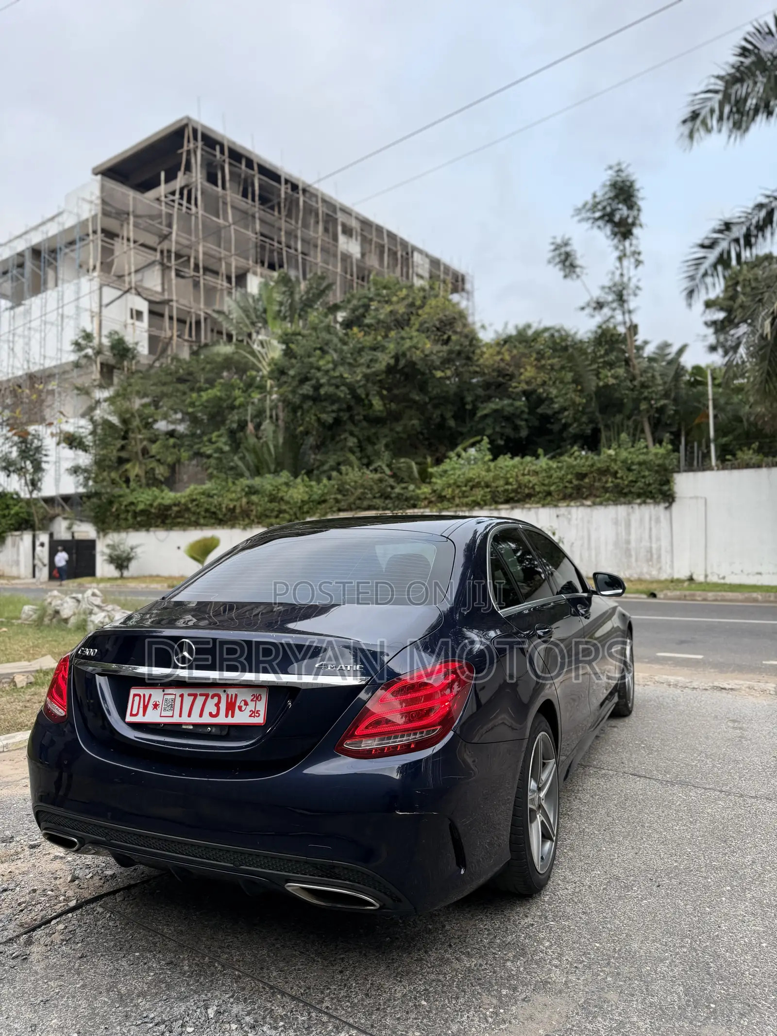 Mercedes-Benz C300 Sport 4Matic Sedan AWD (2.0L 4cyll 7A) 2016 Blue