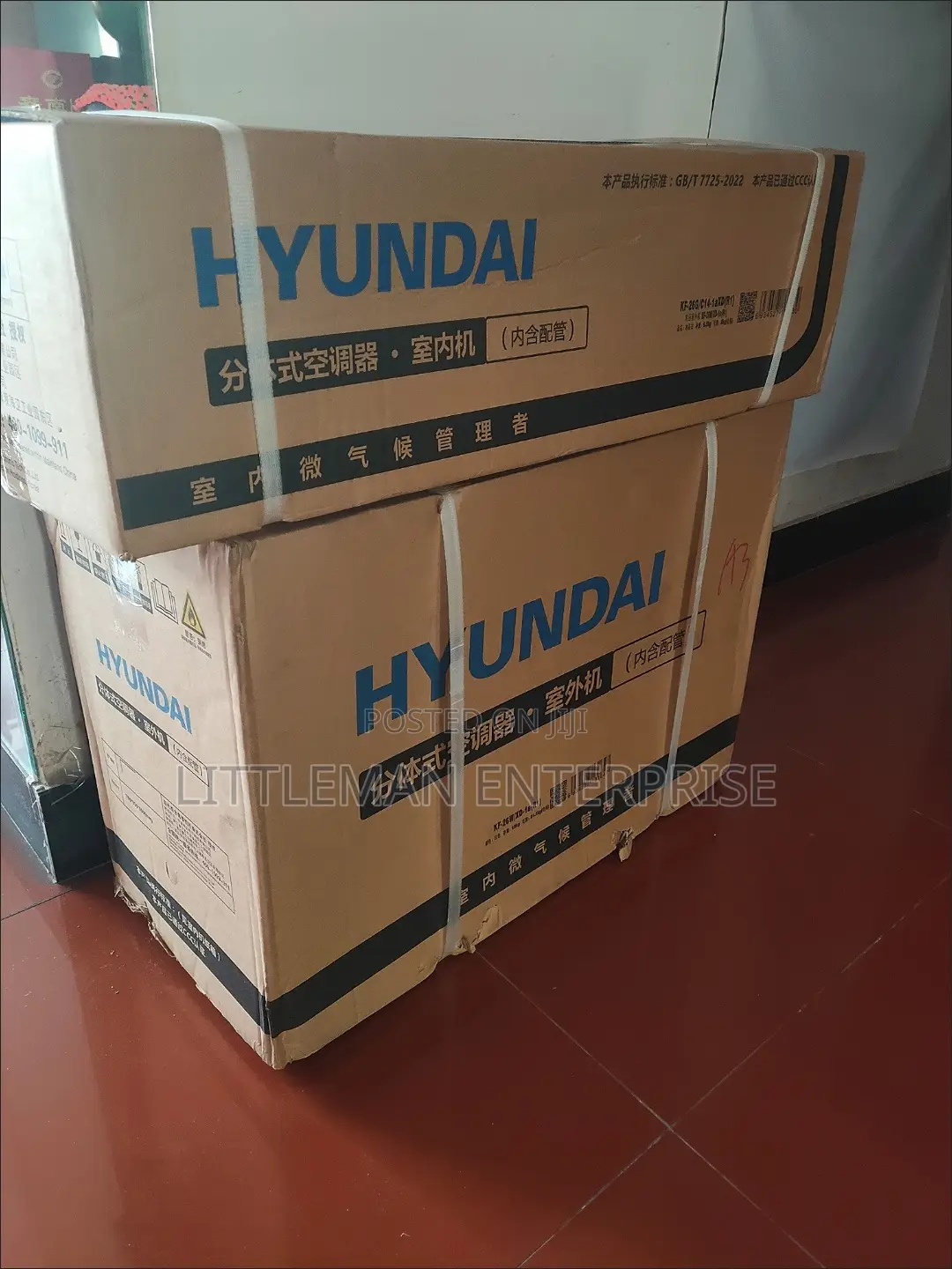 New Air Conditioner 1hp Hyundai R32 Gas