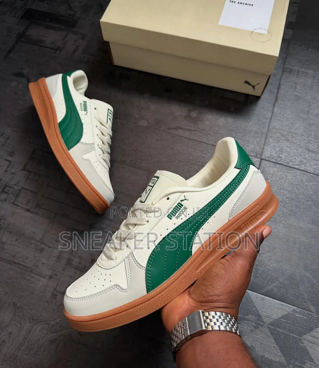 Puma Logo Print Sneaker Available