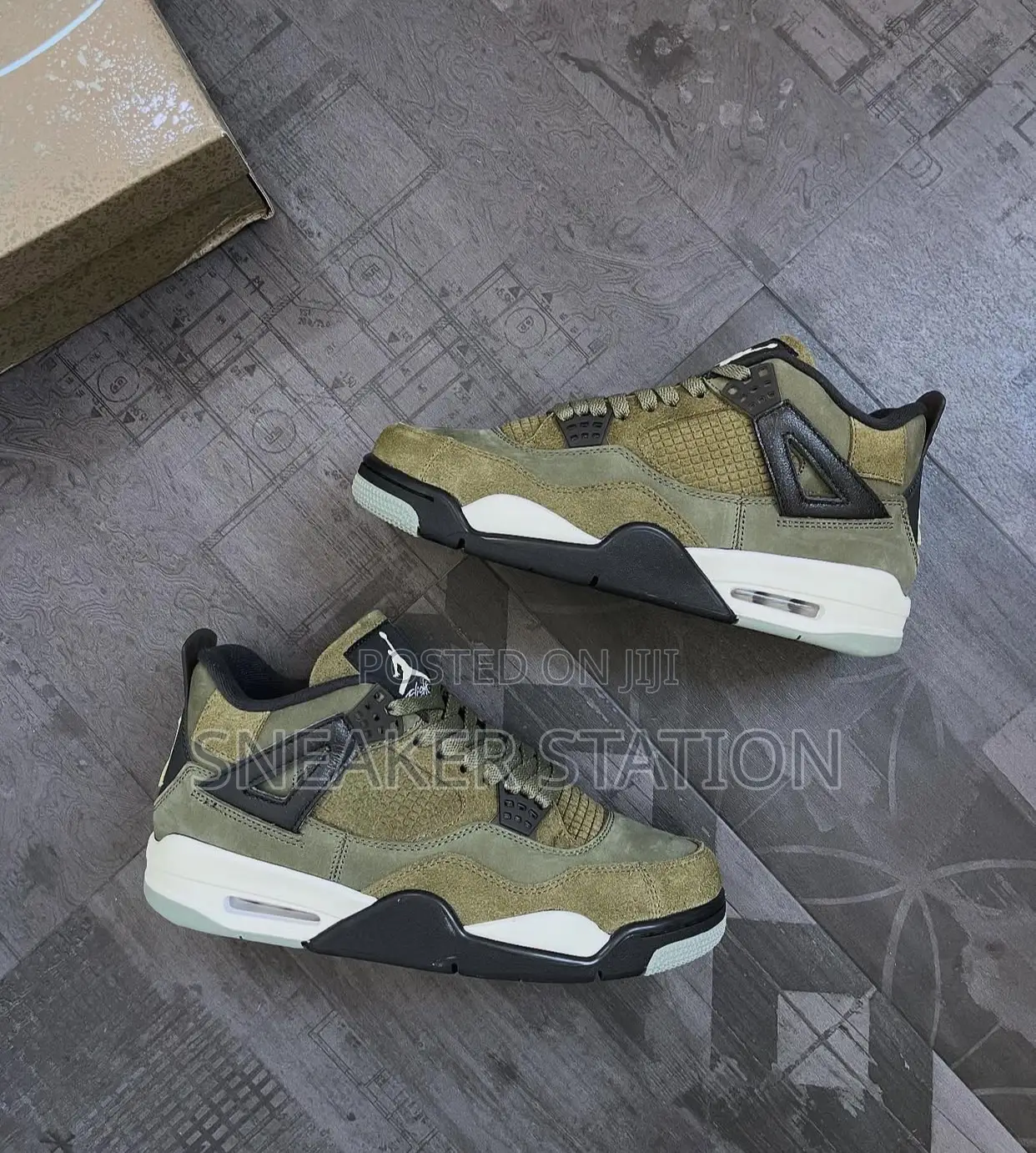 Air Jordan Retro 4 Craft Olive