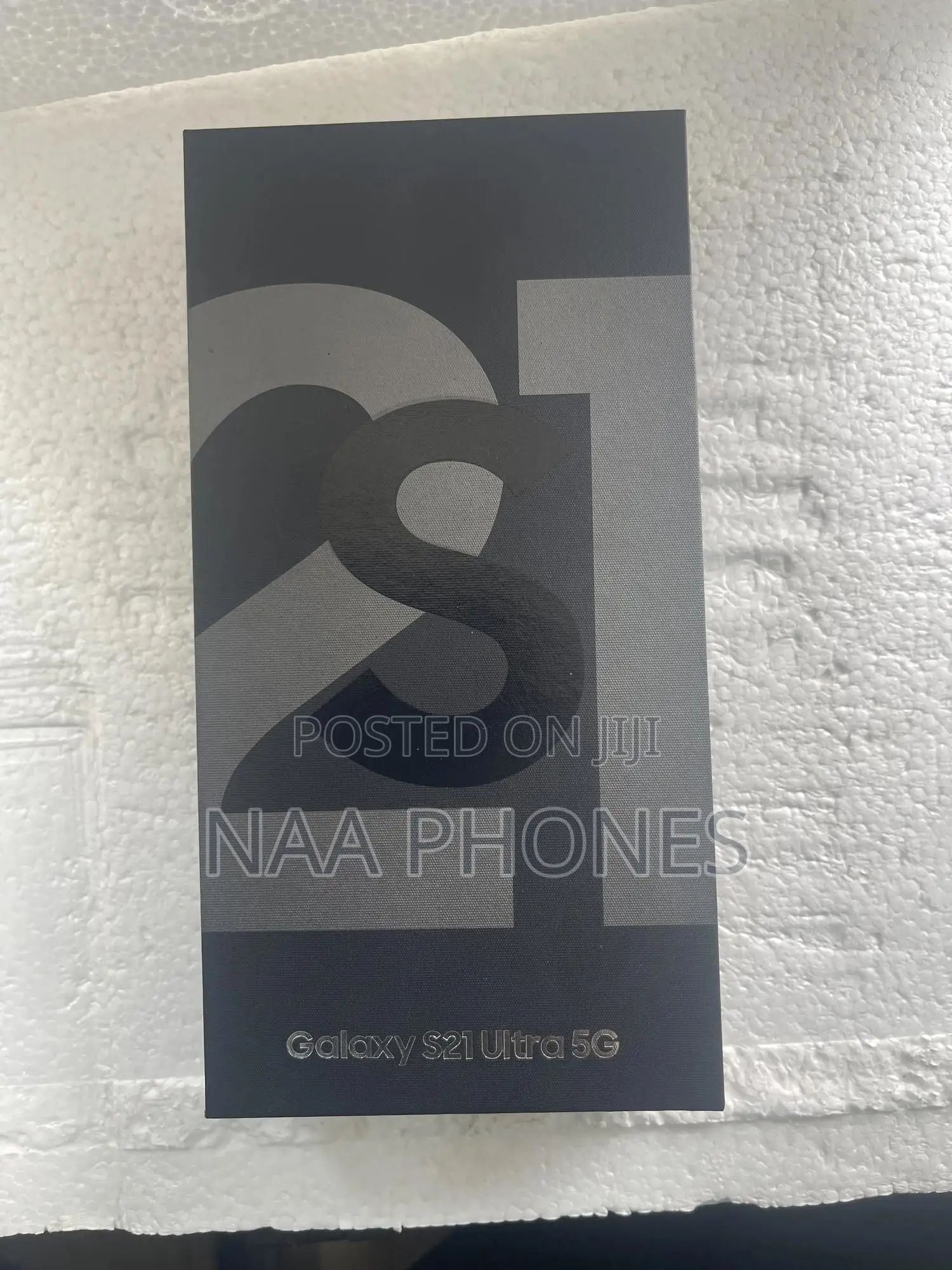 New Samsung Galaxy S21 Ultra 5G 128 GB Black