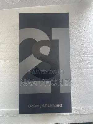 New Samsung Galaxy S21 Ultra 5G 256 GB Black