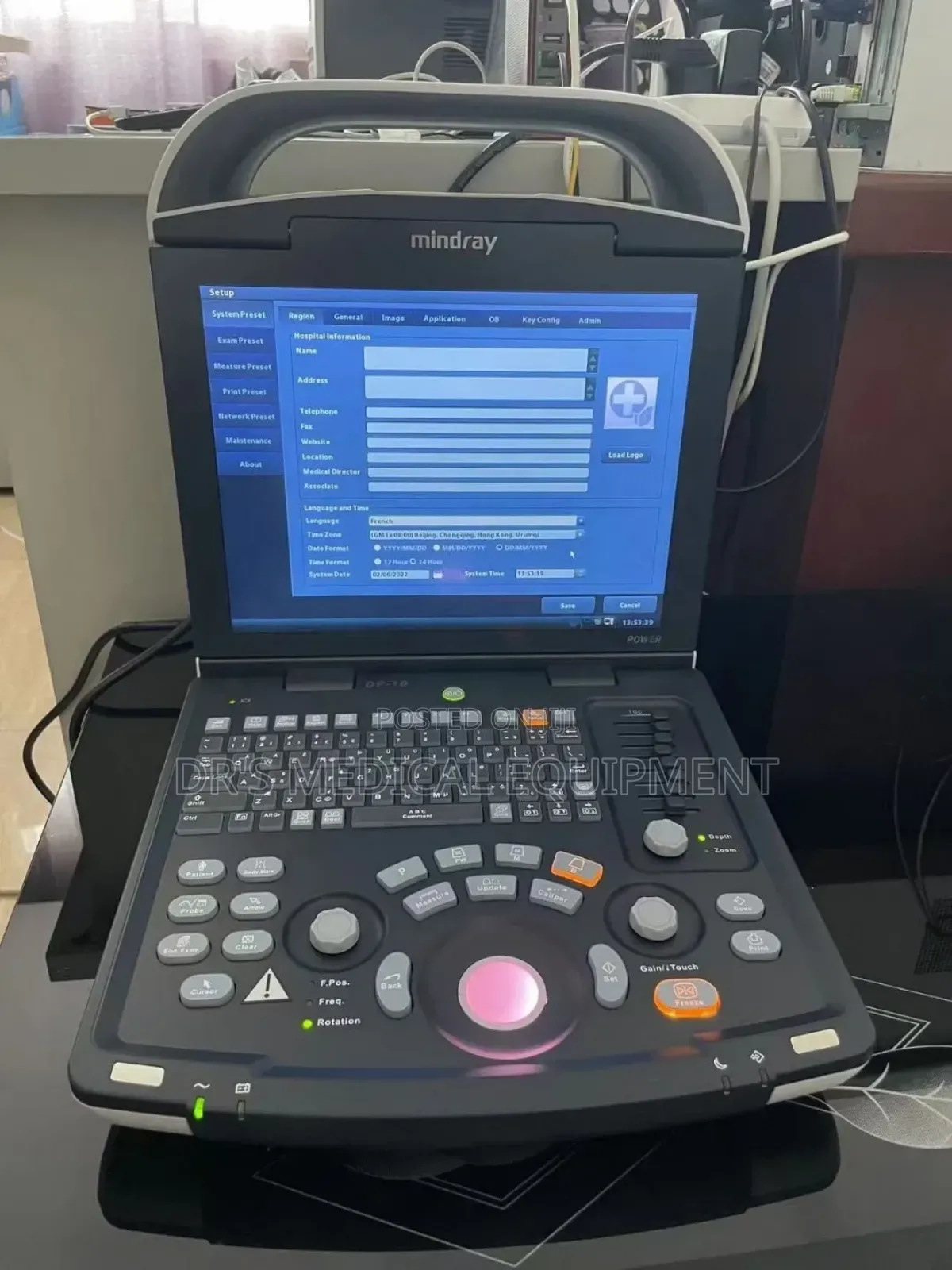 Brandnew Mindray Dp10 With Convex Probe for Sale