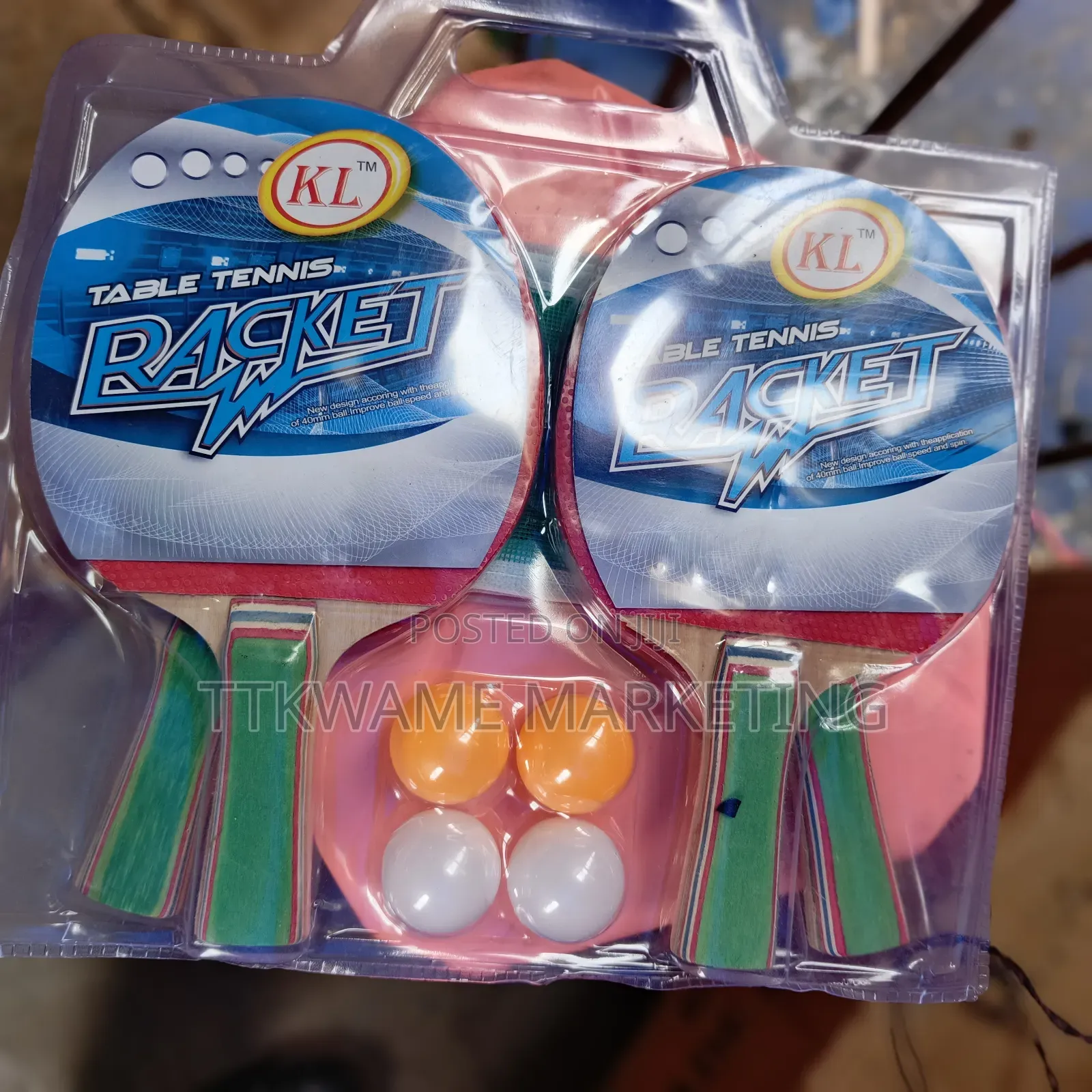 Rocket Table Tennis Bat