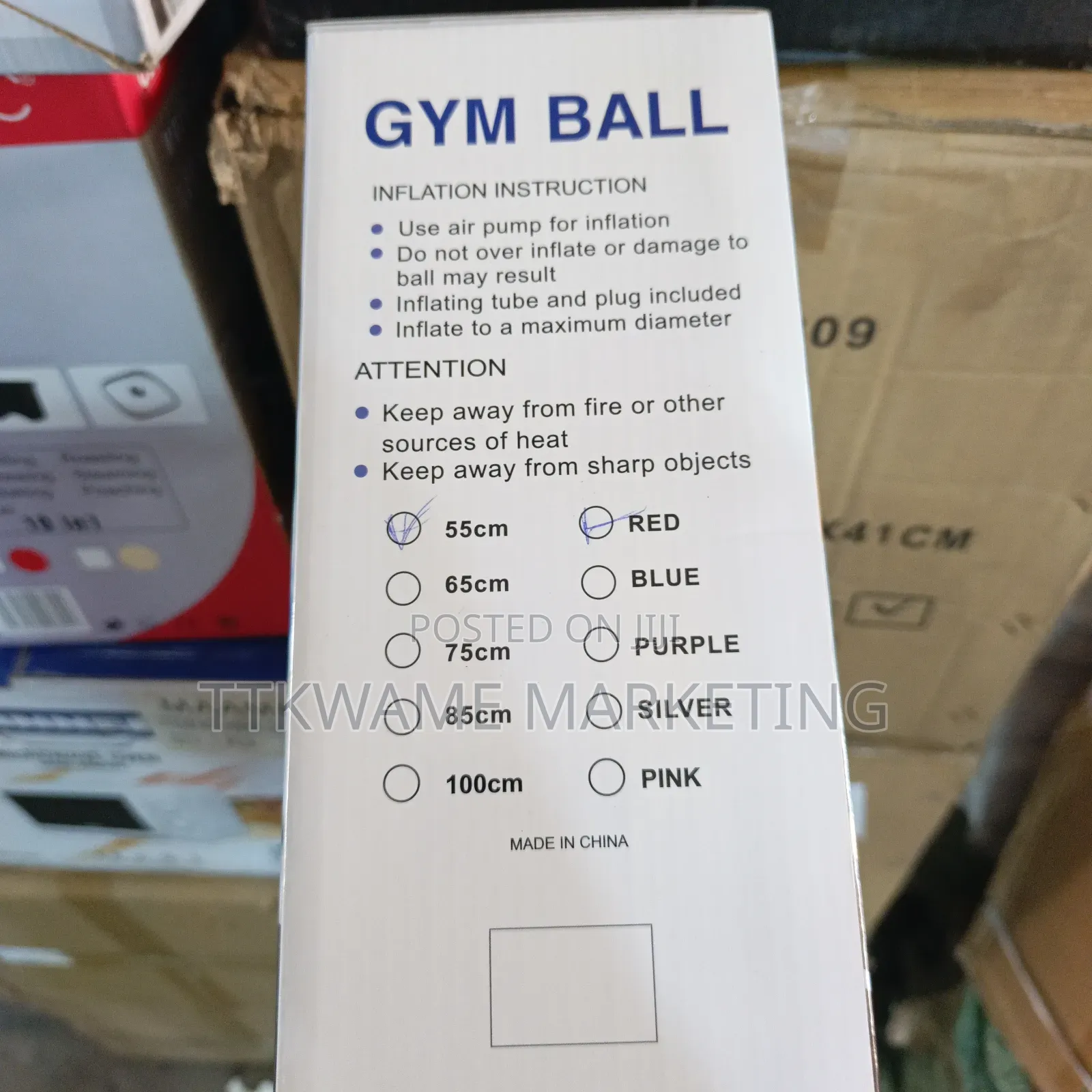 Gym Exercise Ball